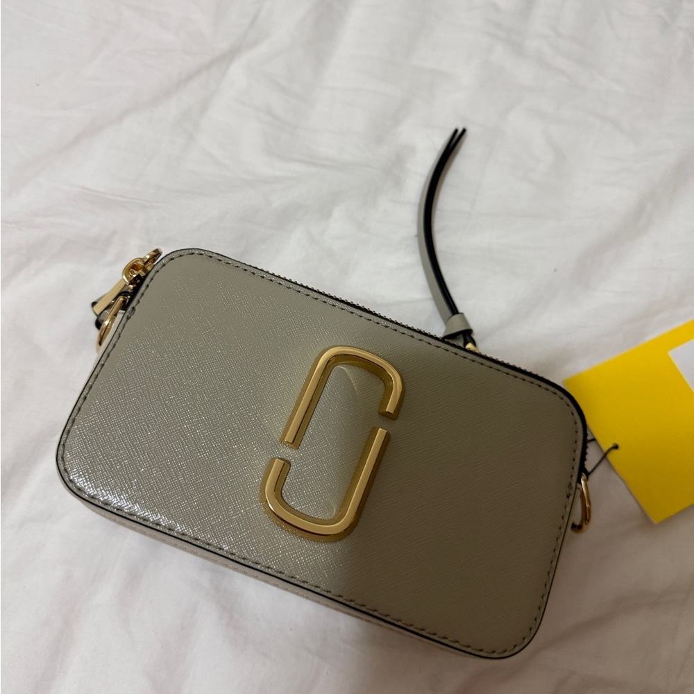 Marc Jacobs Gray and Gold Women's Bag